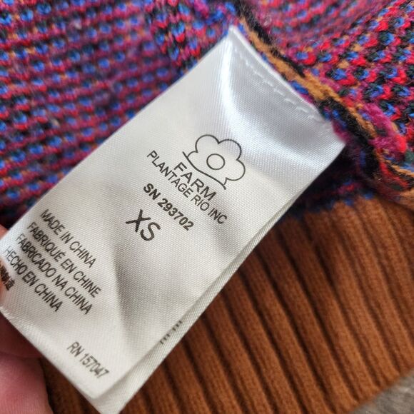 FARM Rio Multicolor Leopard Print Cardigan - Picture 12 of 13